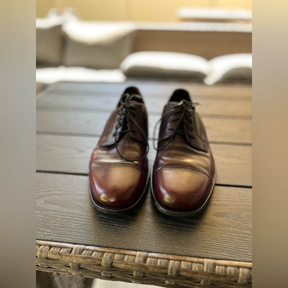 🔥🔥 Johnston and Murphy leather Dress Mens shoes 🔥🔥 - Picture 4 of 11